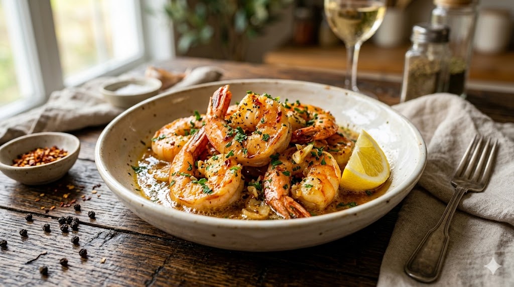 Quick Garlic Butter Shrimp Recipe
