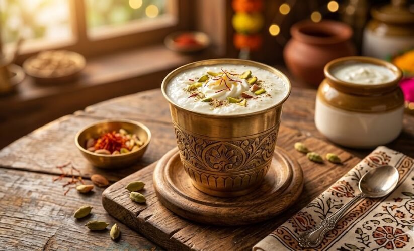 lassi in glass