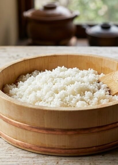 homemade sushi rice sticky texture