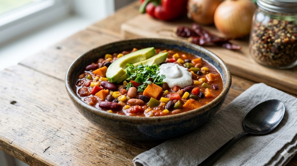 best vegan chili with beans