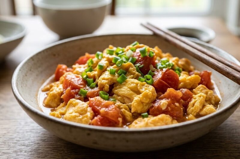 Chinese Tomato Egg Stir-fry