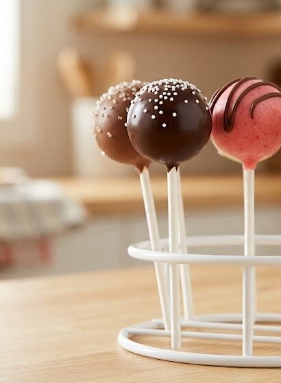 homemade cake pops with sprinkles