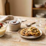 easy homemade dessert served in bowl,