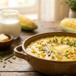 homemade creamed corn side dish
