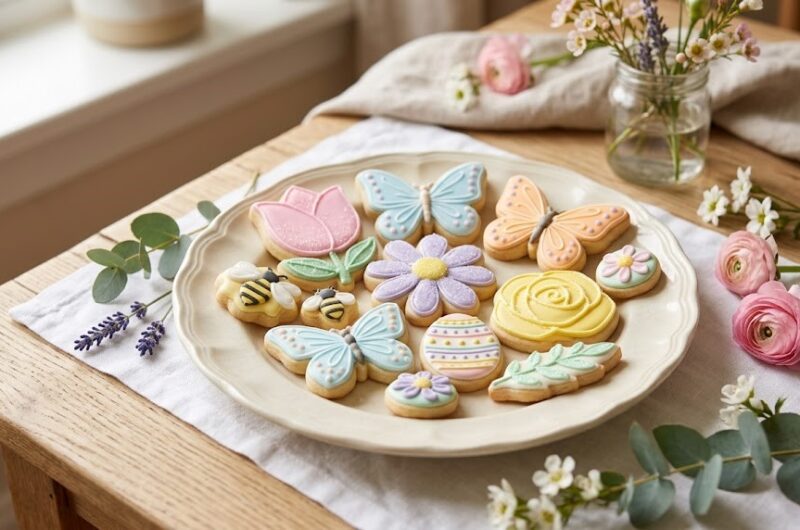 Spring Flower Sugar Cookies