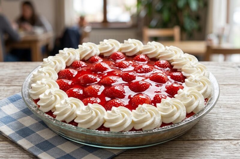 Shoney's Strawberry Pie (with Jello)
