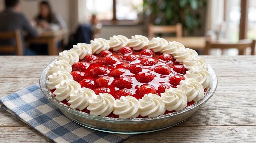 shoneys strawberry pie slice