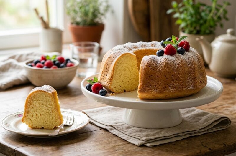 Fluffy Yogurt Cake (Light & Airy Japanese-Style Recipe)