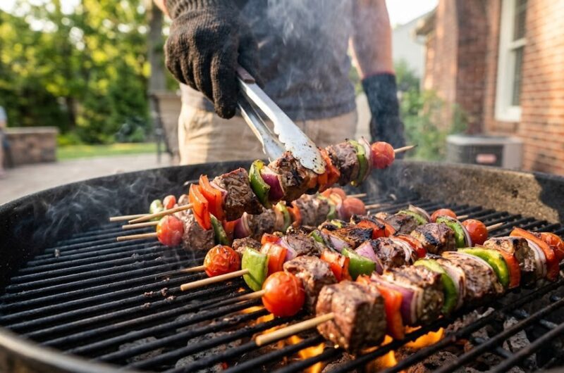 Grilled Chicken Kabobs
