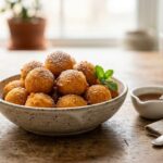 thai street food sweet potato balls