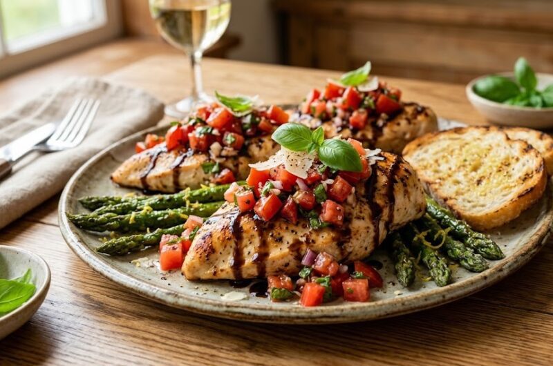 Easy Bruschetta Chicken Recipe