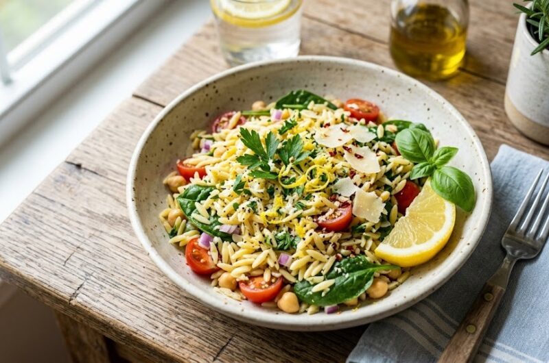 Lemon Orzo