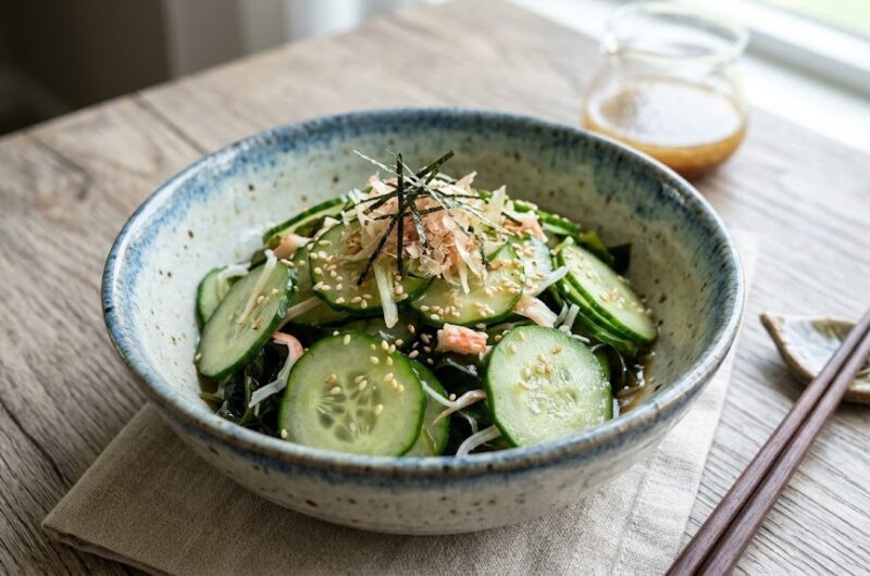 Sunomono (Japanese Cucumber Salad)