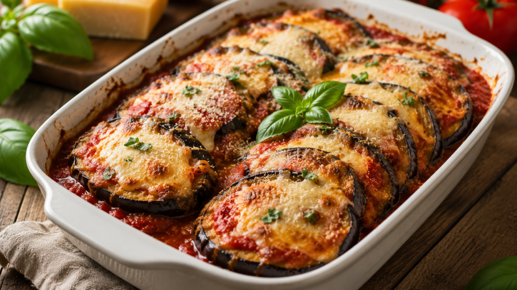 Easy Eggplant Parmesan