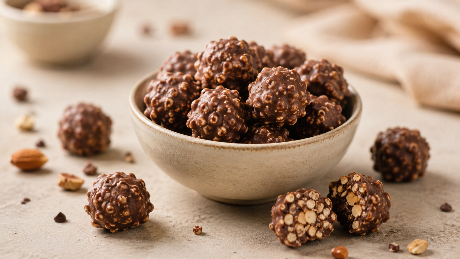 Sugar free protein clinkers
