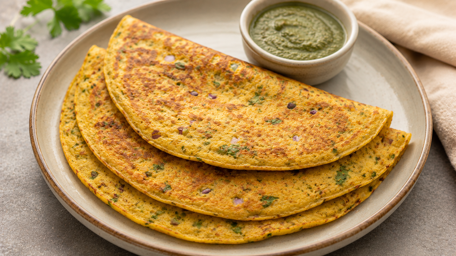 Besan Chilla Recipe