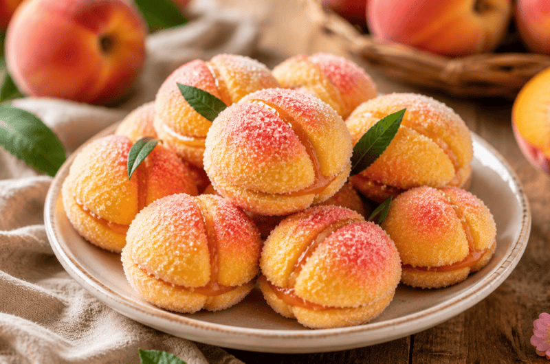 Soft & Tender Peach Cookies