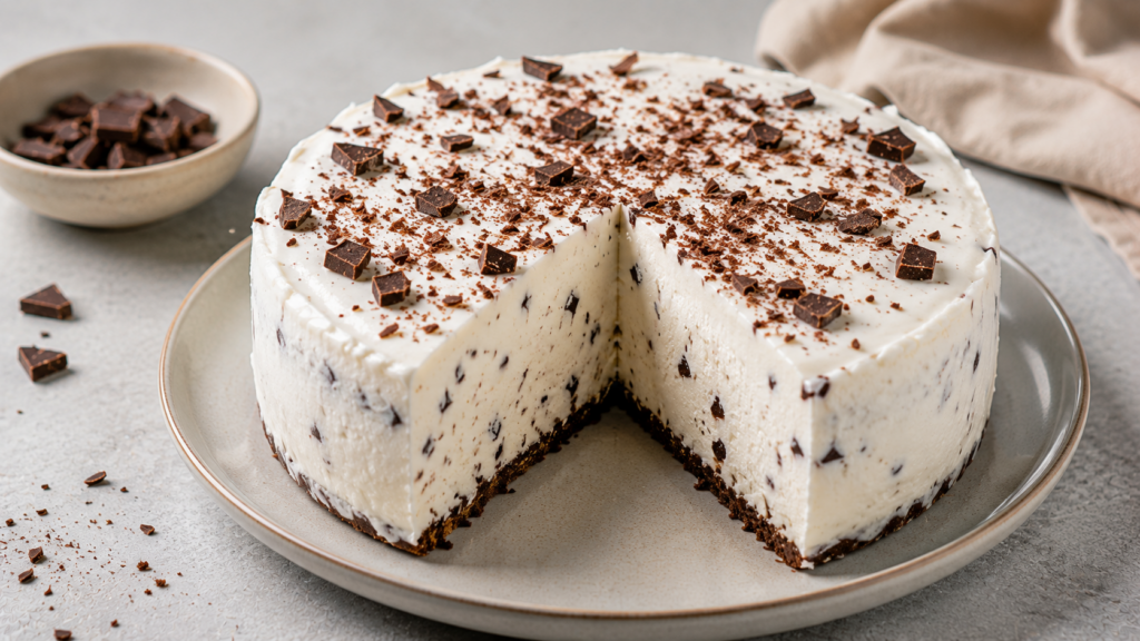 milk ice cream cake
