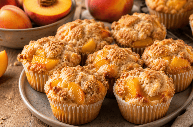 Peach Cobbler Muffins: The Ultimate Summer Treat