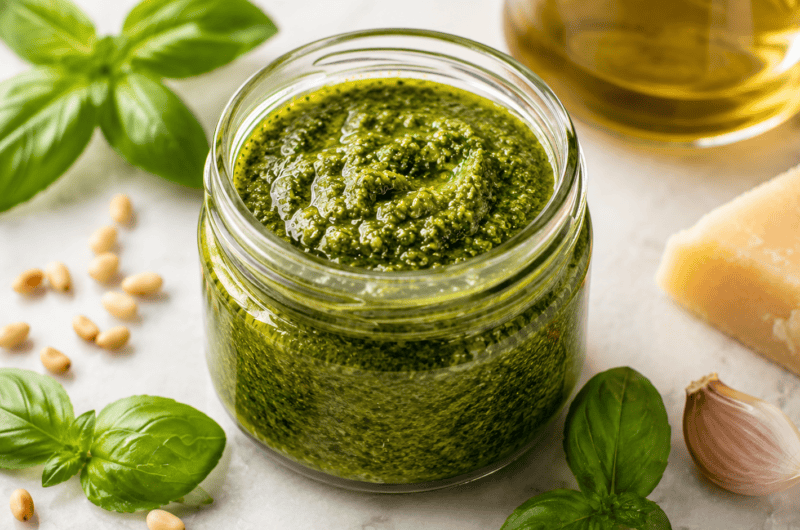 Homemade Basil Pesto
