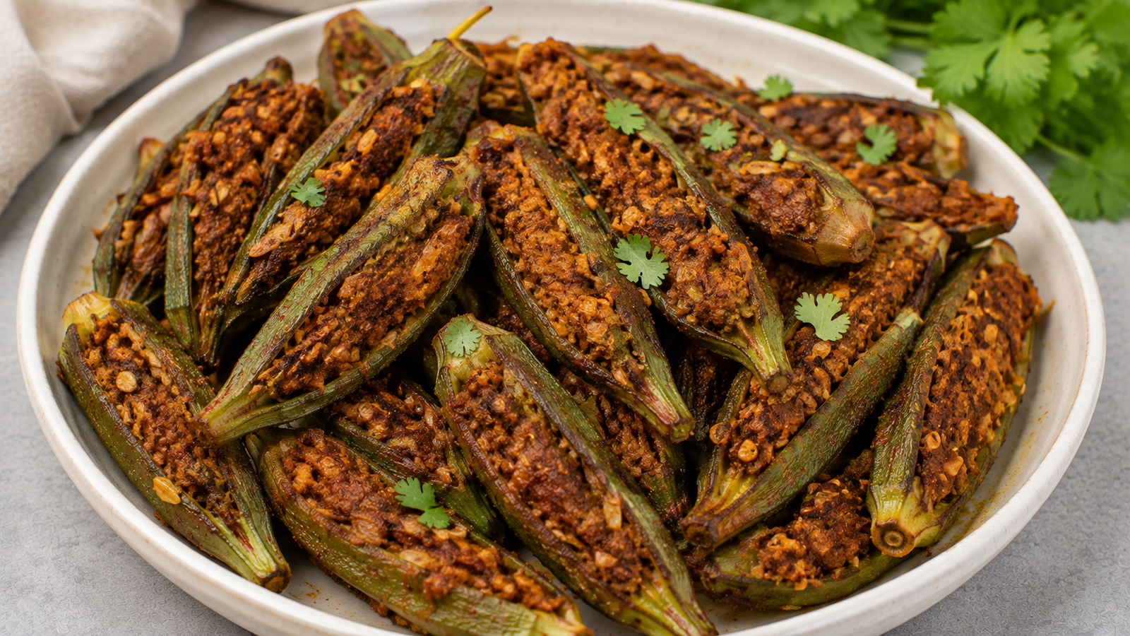 Bharwa Bhindi