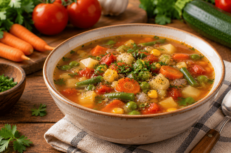 Dolly Parton’s Famous Cream of Vegetable Soup